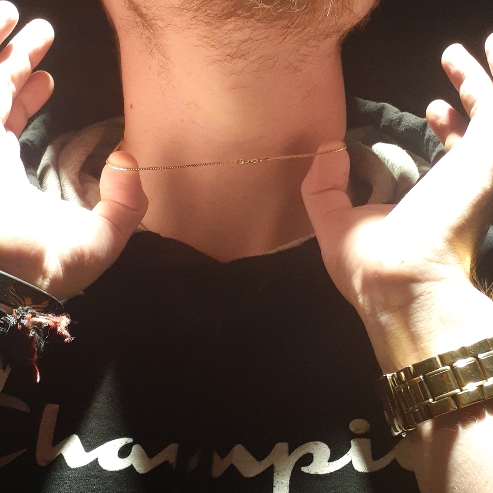 14k solid chain
